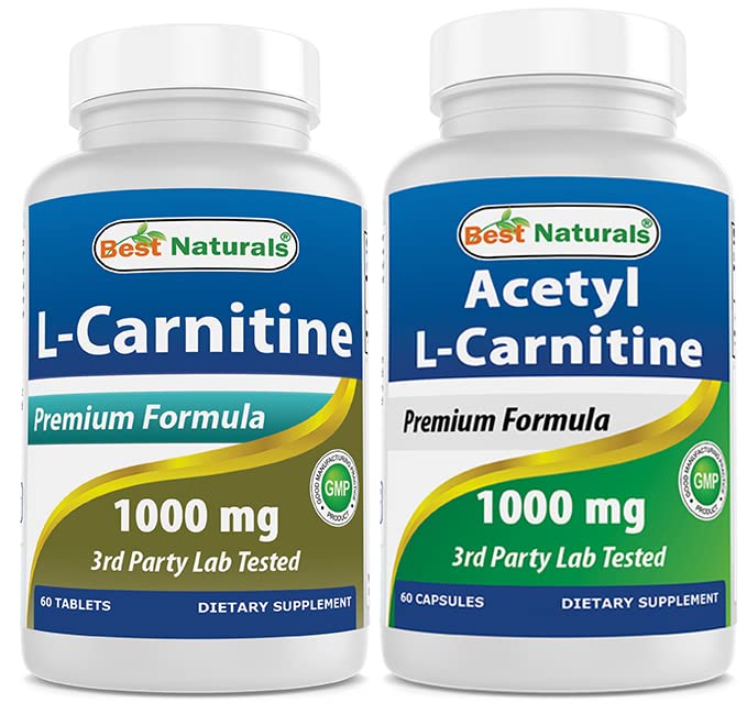 Cele mai bune naturale L-Carnitina 1000mg & Acetil L-Carnitina 1000mg