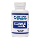 Vitamina E 60 Softgels 400 UI prin sisteme naturale - Vitamina E Supplements Immune System Support * - Vitamina E Softgels Ingrijirea pielii - Vitamina naturala E Non-Sugar, arome non-Artificiale sau conservanti