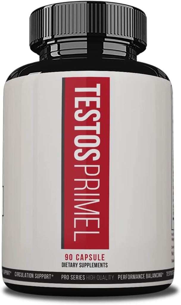 Testos Primel Advanced Formula, Testo Prime pastile, TestoPrime Suplimente dietetice, 90 capsule vegetale, 1 lună de aprovizionare