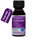 De La Cruz Gentian Violet - Violeta de Genciana 1% Primul ajutor Antiseptic pentru tăieturi, zgârieturi și Burns, 1 FL OZ