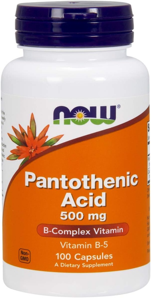 ACUM Alimente Acid pantonic 500mg, 100 capsule (Pachet de 2)