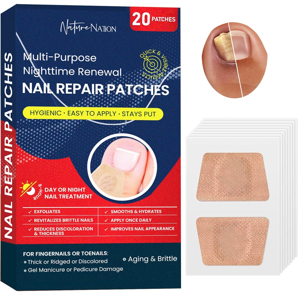 Multi-Purpose Fungus unghii patch-uri, unghii Fungus tratament pentru unghii, Ingrown Toenail Tratamentul, unghii unghii Fungus tratament Extra Putere, Nighttime Fungy Nail Patches