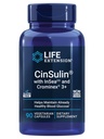 Extensie de viaţă CinSulin® cu InSea2® şi Crominex® 3+, shilajit, amla Fruit, Scorţişoară, Alge marine maro, Sprijină Metabolism sănătos şi Satiety, Gluten-Free, Non-GMO, Vegetarian, 90 Capsule