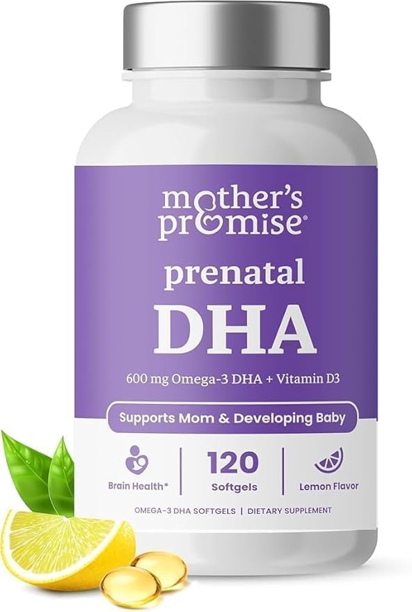 DHA prenatal pentru femei 600mg + 400 UI vitamina D3 