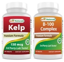 Suplimentul Kelp 150 Mgg & B- 100 Complex