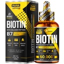 Lichid Biotin & Colagen Creşterea părului scade 60.000mcg - Biotin şi lichid Colagen Supliment pentru bărbaţi şi femei - luminos Skin Support, Sanatos par & unghii creştere - 2 oz
