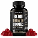 Unsocial Co. Vitamine de creştere barbă extra puternic Gumies 