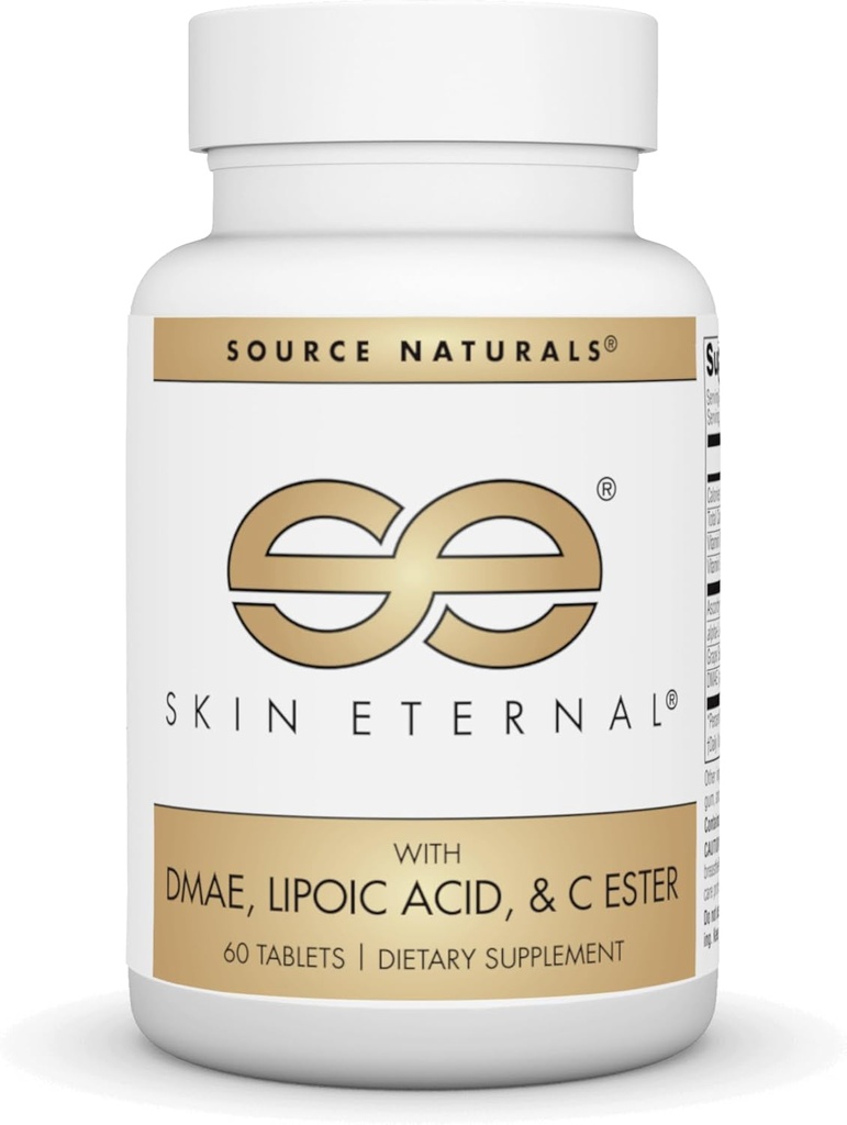 Naturals Skin Eternal Tablet cu DMAE, Acid LIPOIC, & C Ester - 60 comprimate