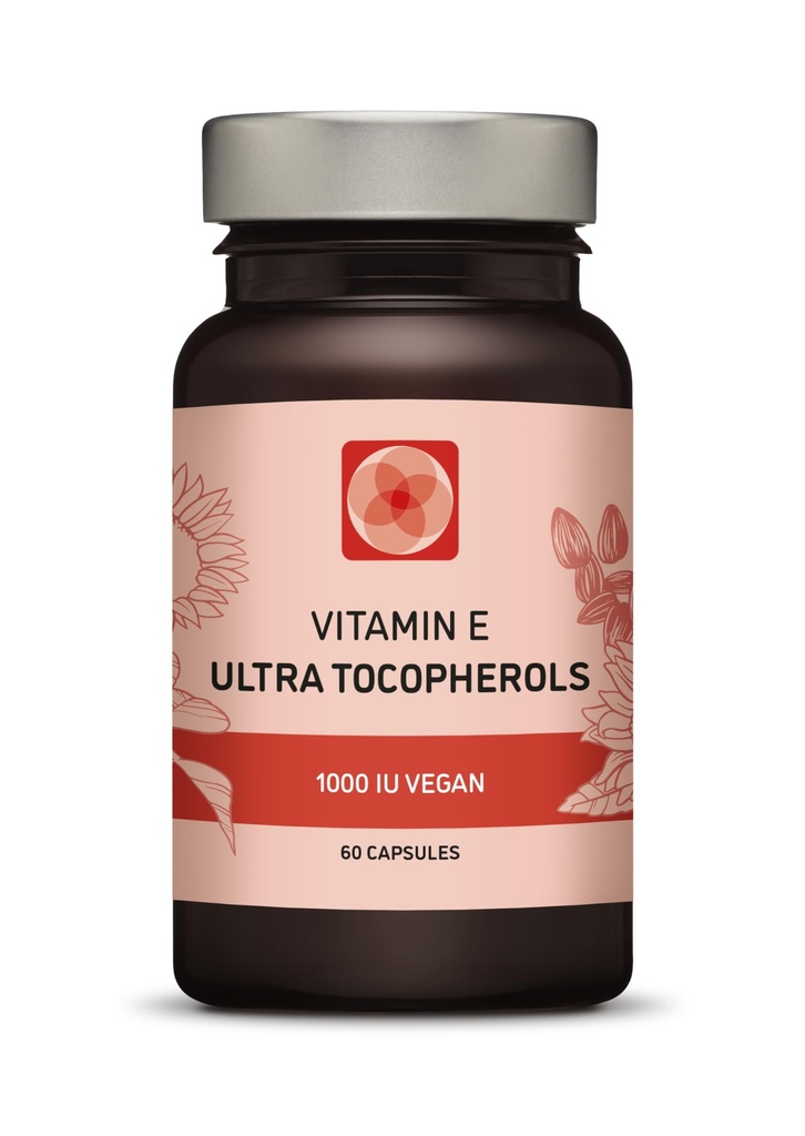 Vitamina E 1000 UI Ultra Tocopherol 450 mg Vitamina E Vegan 