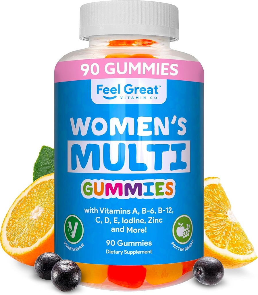 Gummy multivitamine pentru femei de Feel Great Vitamin Co 