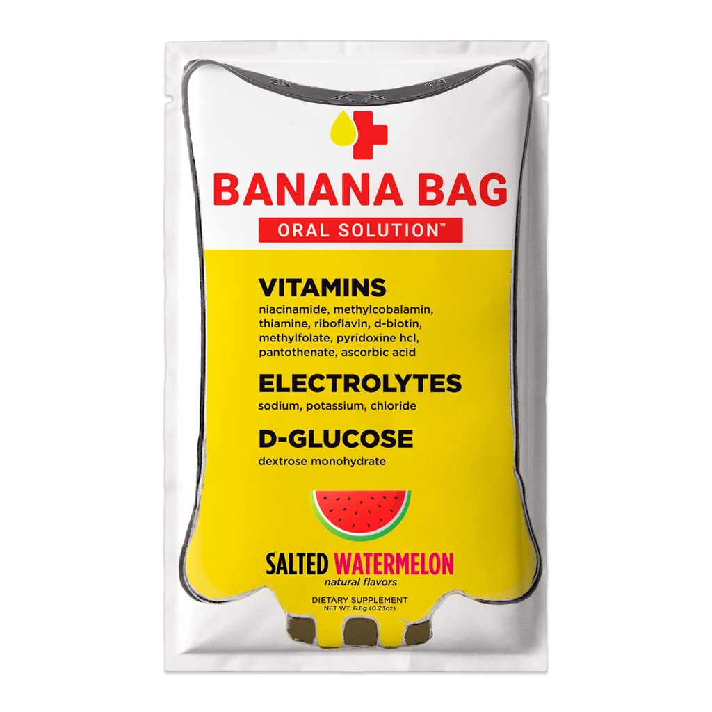 Banana Bag Soluţie orală Pachete de 15pk până la 15pk  Convenabil, Easy-to-Mix, și Perfect pentru utilizare zilnică.