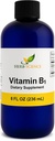 Liquid Vitamina B1 picături - supliment zilnic de tiamină pentru a sprijini digestia, Sistemul nervos, Heart Health, Stres Relief, Natural Energy Booster - 500% DV, 288 Serviri pe flacon - 8 fl oz