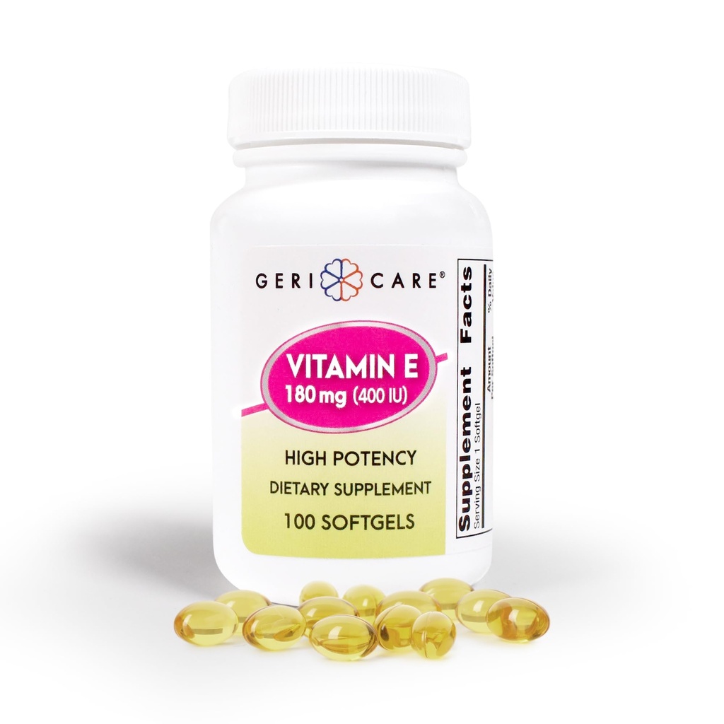 GeriCare capsule de vitamina E de înaltă calitate 