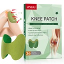 36Pcs Knee Patches,Wormwood Extract autocolant 8-Hour căldură patch-uri de comun pentru genunchi, spate, gât, umăr
