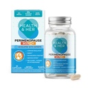Sănătate şi perimenopauza Minte+ Suport funcţional cognitiv, pentru stadiul incipient al menopauzei, Energie mentală, Suplimente pentru femei cu vitamine, Gluten-Free, Non-GMO, Vegan (30 ct - 1 lună)