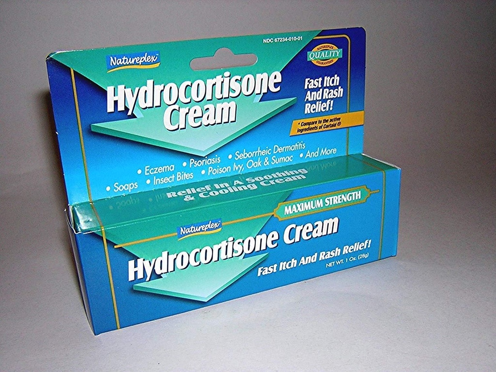 Natureplex Hydrocortizon Cream - Net Wt. 1 oz