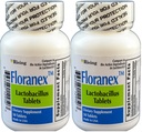 Floranex Probiotic pentru Colon Health Generic pentru Lactinex 50 comprimate pe flacon ambalaj de 2 100 comprimate