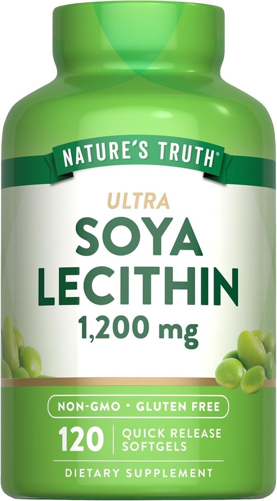 Adevărul naturii Ultra SOYA lecitină 1200 mg, 120 Conte (pachet de 1)