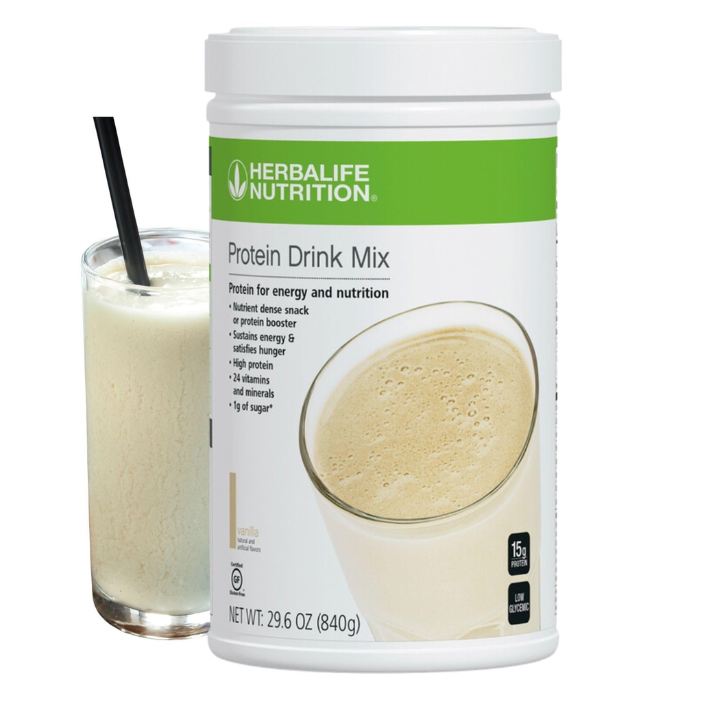 Herbalife Herbalife Proteine Drink Mix: Vanilla aroma 840g, Nutrient Dense Healthy Snack, Proteine