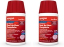 Îngrijire de bază Dual Acţiune Complet, Reductor de acid masticabile Plus Antiacid comprimate, Aroma de Berry, Arsuri la stomac Medicina, Acid Indigestie Relief, 50 Număr (Pachet de 2)