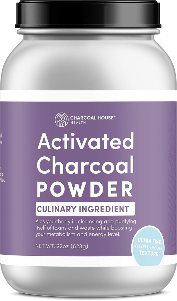 Ultra FINE Coconut Pudră de nucă de cocos activată - Aplicații culinare și cosmetice, Textură netedă Velvety Smoothies, Creme de gheață, Produse de patiserie, Soaps, Ultra Fine pentru un finisaj moale, Nu Grit!