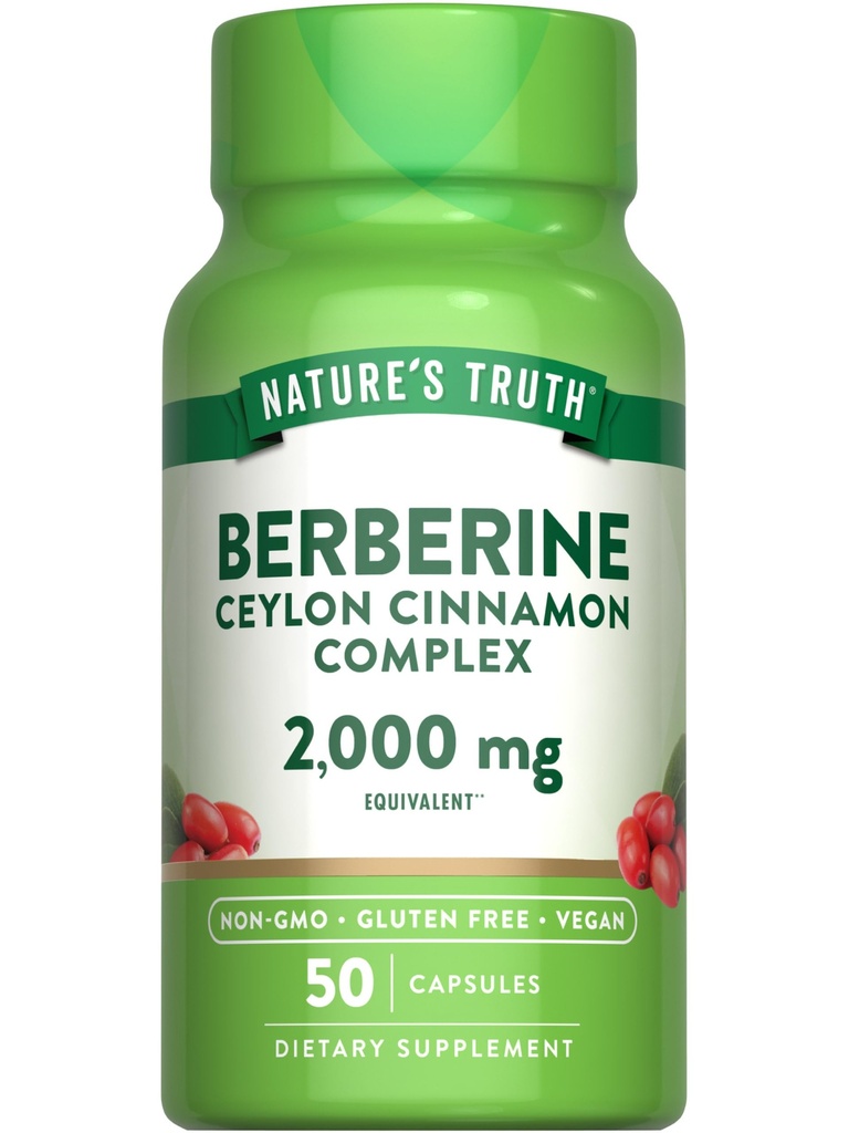 Adevărul naturii Berberine cu Ceylon Cinnamon Complex 
