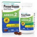 PreserVision AREDS 2 Vitamine Ochi, # 1 Doctor ochi recomandat Brand, Lutein și Zeaxantină Supliment cu vitamina C, vitamina E, Zinc, și cupru, 130 Softgels (Minigels)