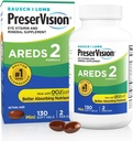 PreserVision AREDS 2 Vitamine Ochi, # 1 Doctor ochi recomandat Brand, Lutein și Zeaxantină Supliment cu vitamina C, vitamina E, Zinc, și cupru, 130 Softgels (Minigels)