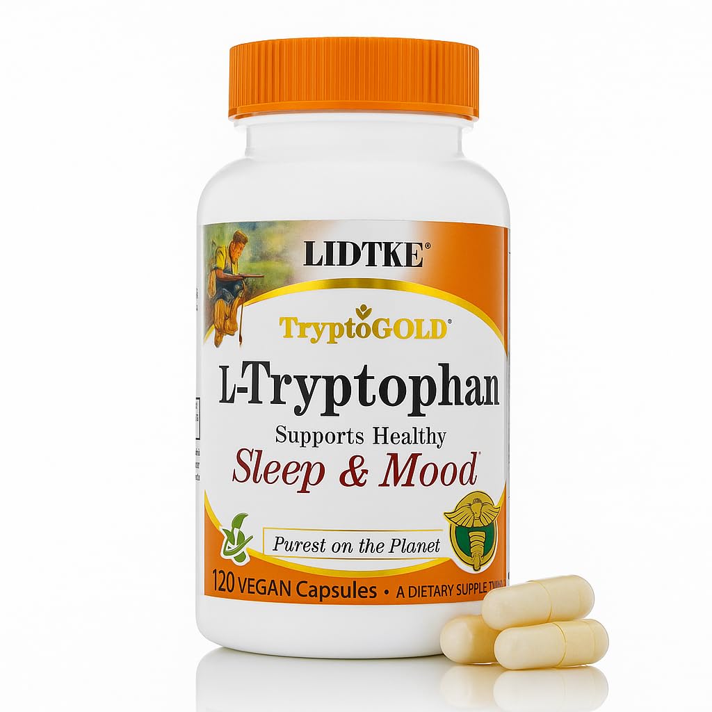 Lidtke Technologies L-Tryptofan Capsules, 120 Count