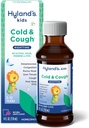 Hyland's Kids Cold and Cough, Nighttime Grape Flavor Cough Syrup Medicine for Kids Ages 2 and up, Decongestant, Sore Throat, and Sleeplessless Relief of Common Cold Simptomes, 4 Fl Oz