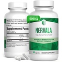 Nervala - Alpha Acid lipoic 600mg - ALA Supliment antioxidant pentru Nervi, Energie și Suport Circulație- Rezistență suplimentară cu benfotiamină - Made in USA, Lab testat - 30 capsule, 1 lună de aprovizionare
