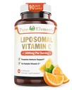 Supliment alimentar lipozomal Vitamina C, capsule fără OMG, fără soia, fără gluten