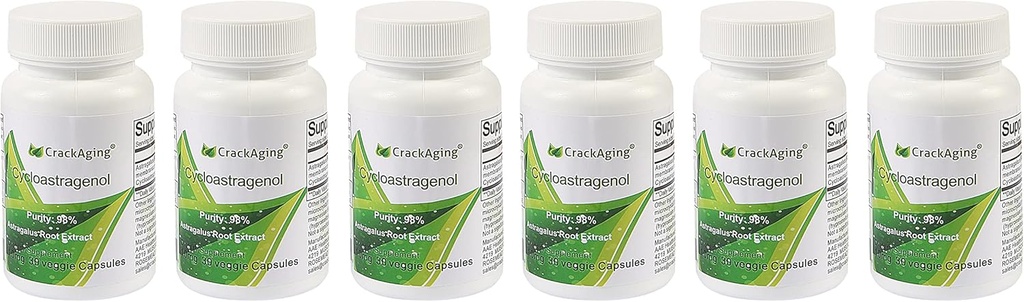 Cracarea super-absorbţie Cicloastragenol 98% Anti-Aging & Telomerase Suplimente[5mg 180 capsule]