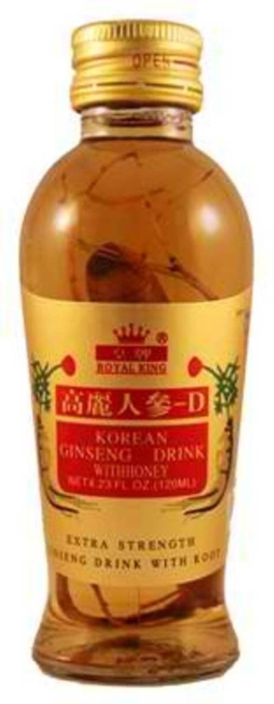 Regele regal Ginseng bea miere cu rădăcină 10ct