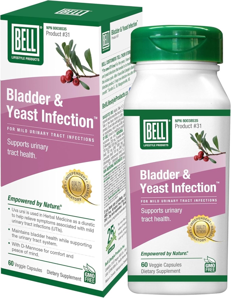 Bell Lifestyle Products Bladder Health & Drojdia Balance 