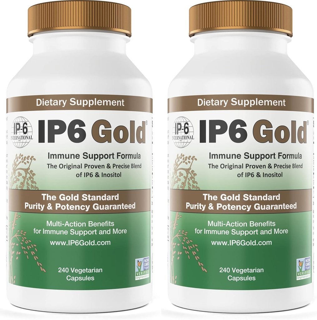 IP6 International IP6 Gold Immune Support Formula - 240 ct (Pachet din 2)