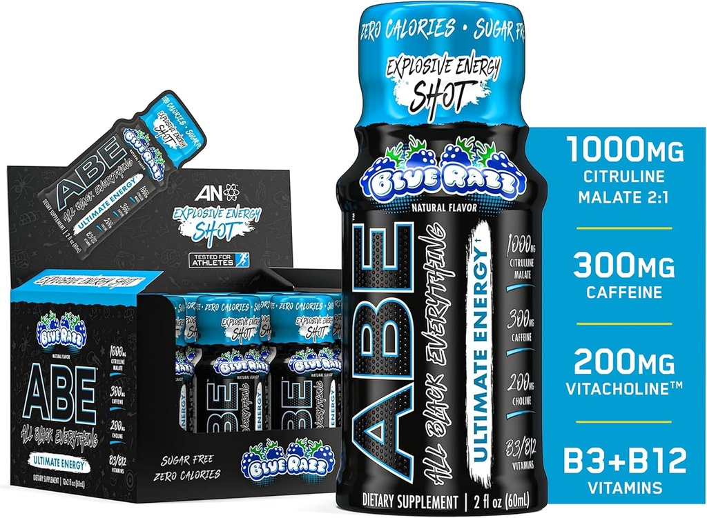 All Black Everything Energy Shots 