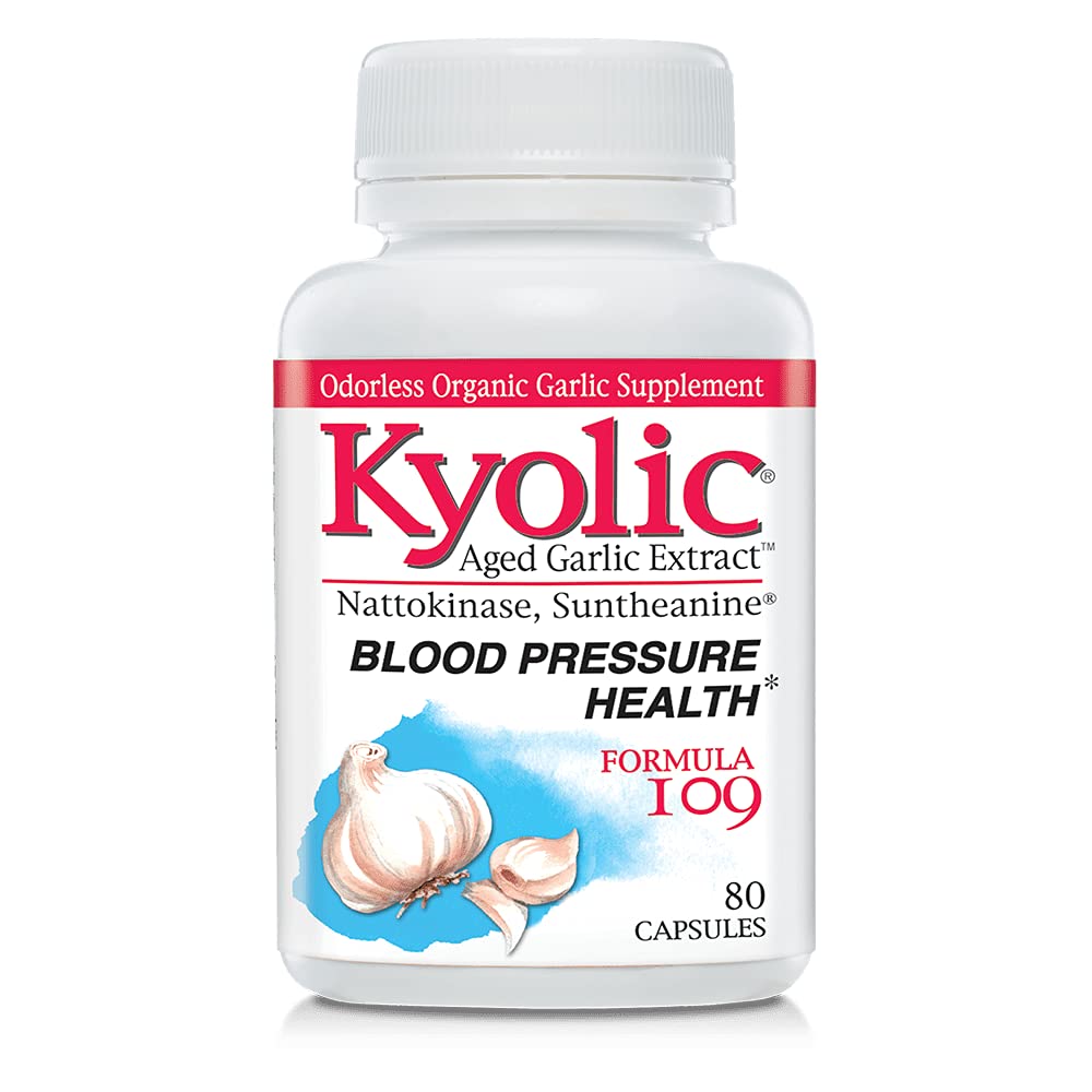 Extract de usturoi în vârstă de Kyolic Formula 109, 160 capace de Kyolic (Pachet de 2)