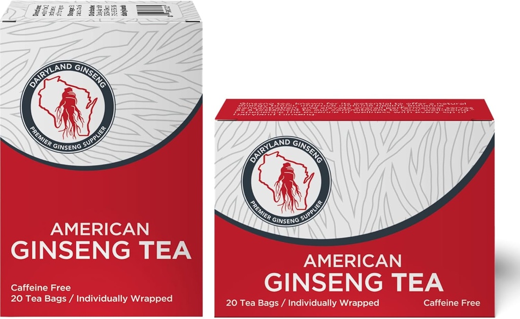 Dairyland American Ginseng Tea Bags 