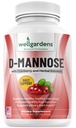 100% D-Mannose pur cu extract de afine - ajută la curăţarea impurităţilor, Natural tractului urinar Sănătate, Ficat şi Bladder Support Capsule, non-GMO