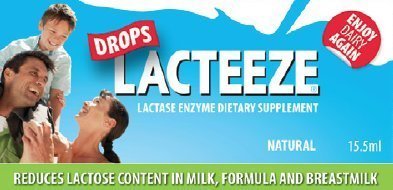 Lactase Enzim Lacteze Drops 15,5 ml lichid de Gelda Scientific by Gelda Scientific
