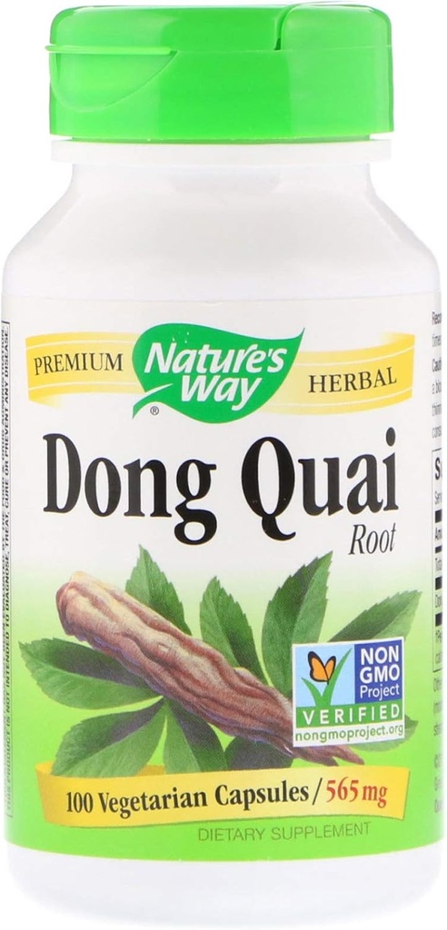 Natura's Way Dong Quai Root -- 100 Capsule / 565 mg