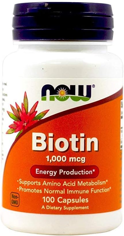 Acum alimente, Biotin, 1000 mcg, 100 capsule