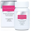 Nu Alb S-Acetil Glutatione Noua formulă îmbunătăţită de albire a pielii 30 Capsule