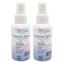 SkinSmart Eczema Spray pentru copii și copii mici, elimină bacterii astfel încât pielea poate vindeca, 4 Ounce Spray (Pachet de 2) Sigur pentru piele delicată și crudă
