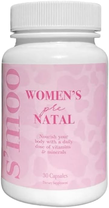 Vitamine prenatale pentru femeile cu fier, vitamina D, calciu & mai mult, susține o sarcină sănătoasă și dezvoltarea copilului - menține celulele roșii și sistemul nervos - sarcina timpurie trebuie să aibă - 30 capace