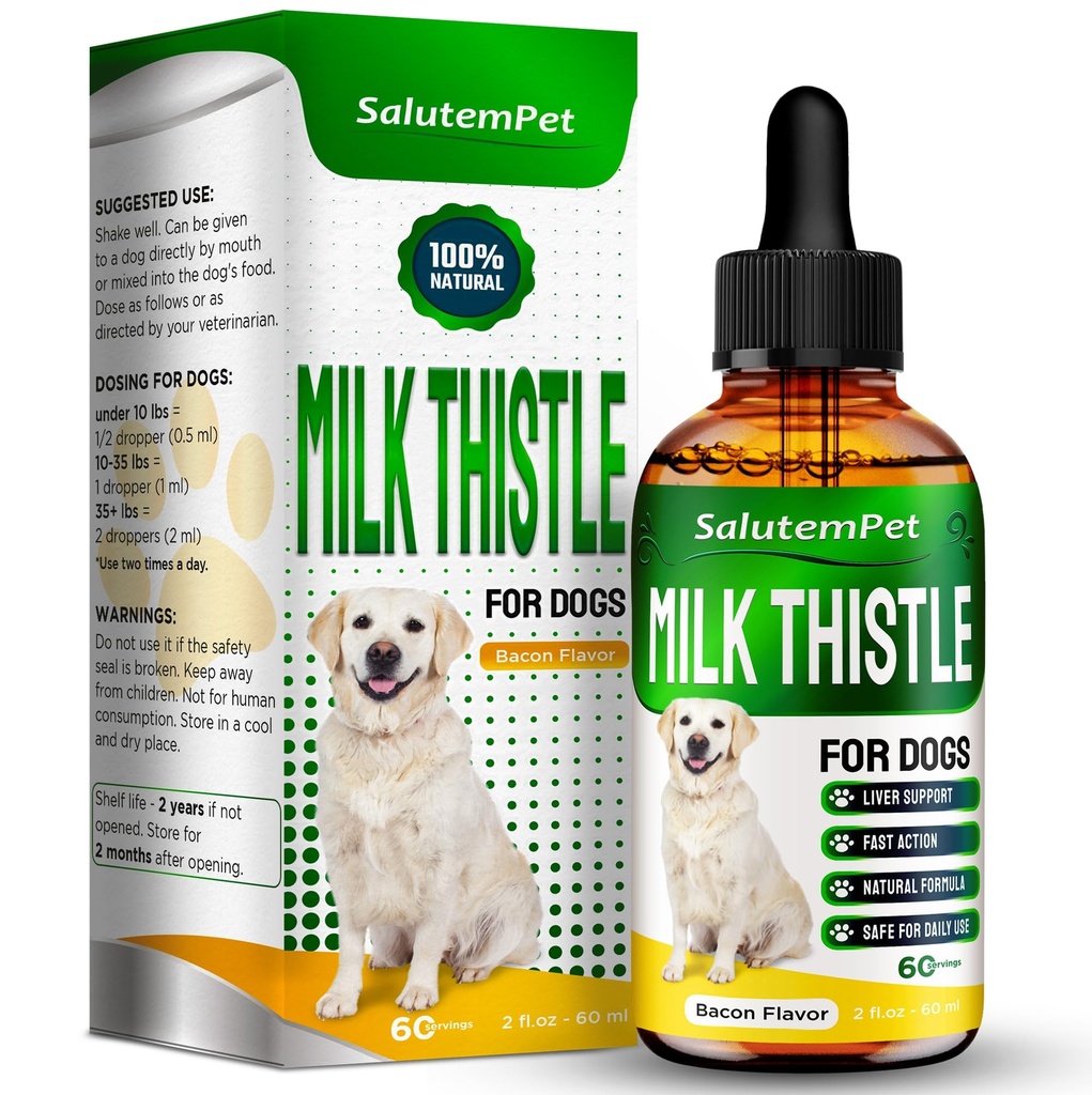 Lapte Thistle pentru câini 