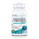 Kappa Nutrition Powered by MagbrainTM Magneziu L-Threonat Plant-Based, 420 mg Magneziu Elemental (3 capsule) from 2,253 mg, 150 capsule Vegan, Brain, Sleep & Muscle Support.
