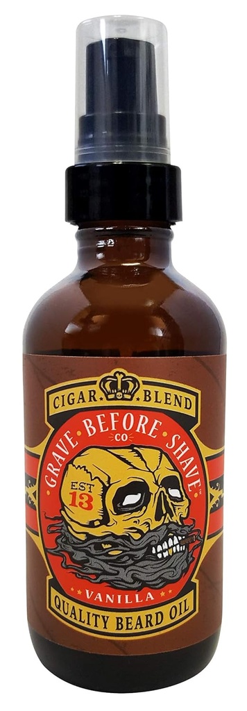 Grave Beard Oil (Cigar Blend) 4 oz. Flacon