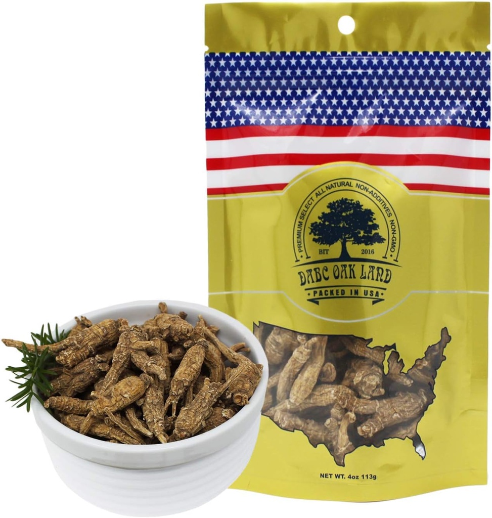 DOL Hand-Sselected American Wisconsin Farmed Ginseng Root 